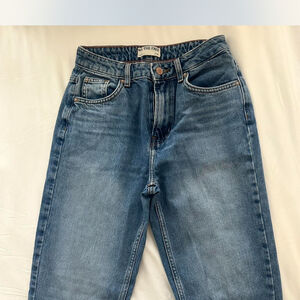 Free People Straight Leg Womens Jeans 26 Denim
